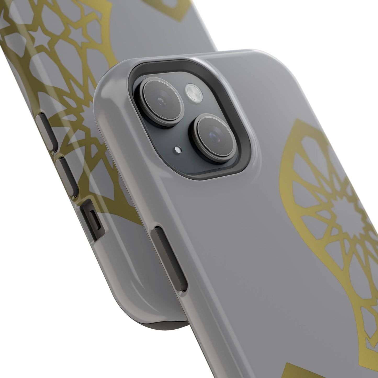 Grey and Gold Sandala Design Iphone Magnetic Tough Cases