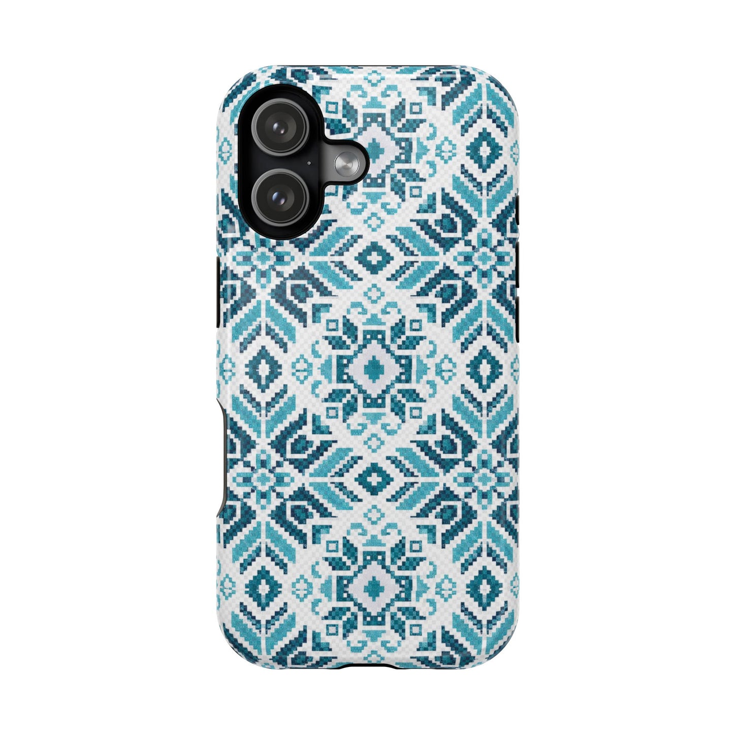 Teal Tatriz  Design - Iphone Magnetic Tough Case