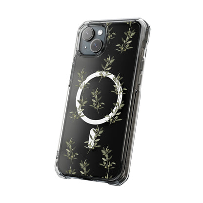 Olive Branch  MagSafe Clear Phone Case