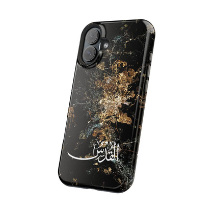 Jerusalem from Space - City of Barakah - Iphone Magnetic Tough Cases