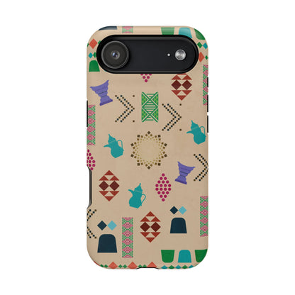 Arabian symbols  Design - Iphone Magnetic Tough Case