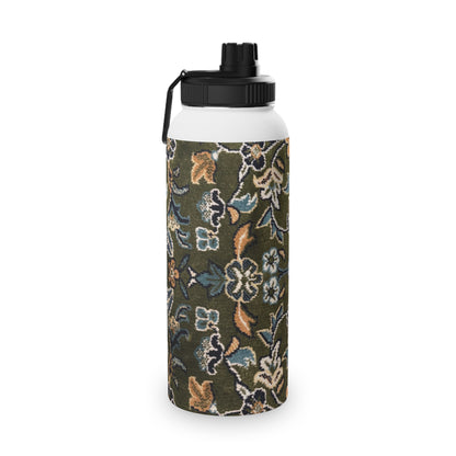 Rawdah Stylish Stainless Steel Water Bottle with Sports Lid