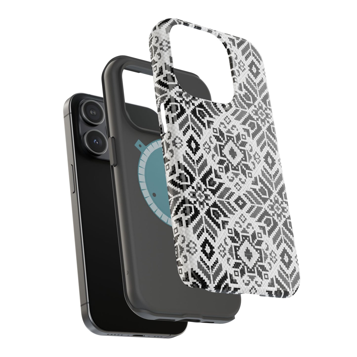 Black Tatriz  Design - Iphone Magnetic Tough Case