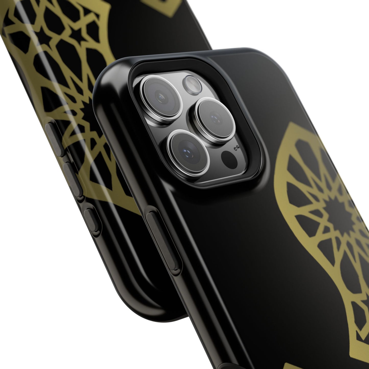 Grey and Gold Sandala Design Iphone Magnetic Tough Cases