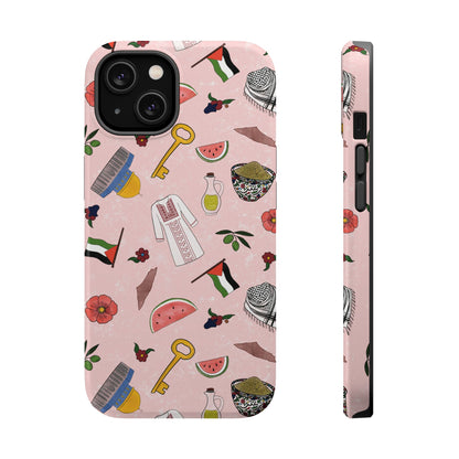 Palestinians Symbols Design - Iphone Magnetic Tough Case