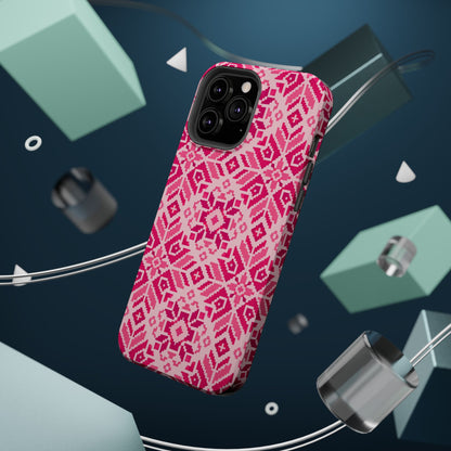 Pink Tatriz  Design - Iphone Magnetic Tough Case