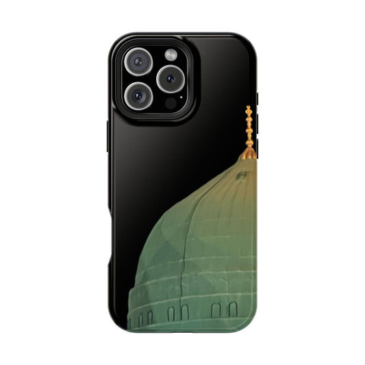Green Dome Design Iphone Magnetic Tough Cases