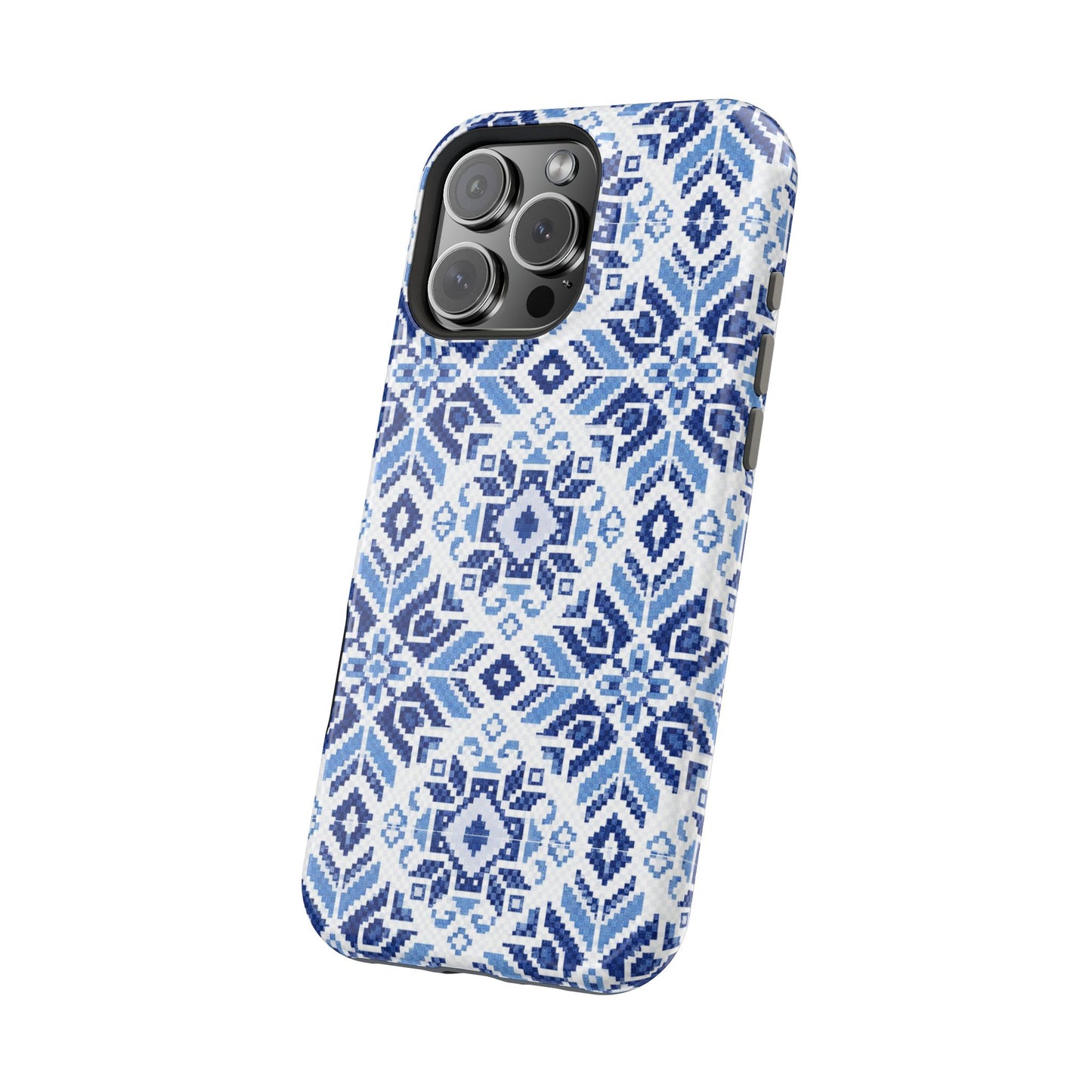 Blue Tatriz  Design - Iphone Magnetic Tough Case