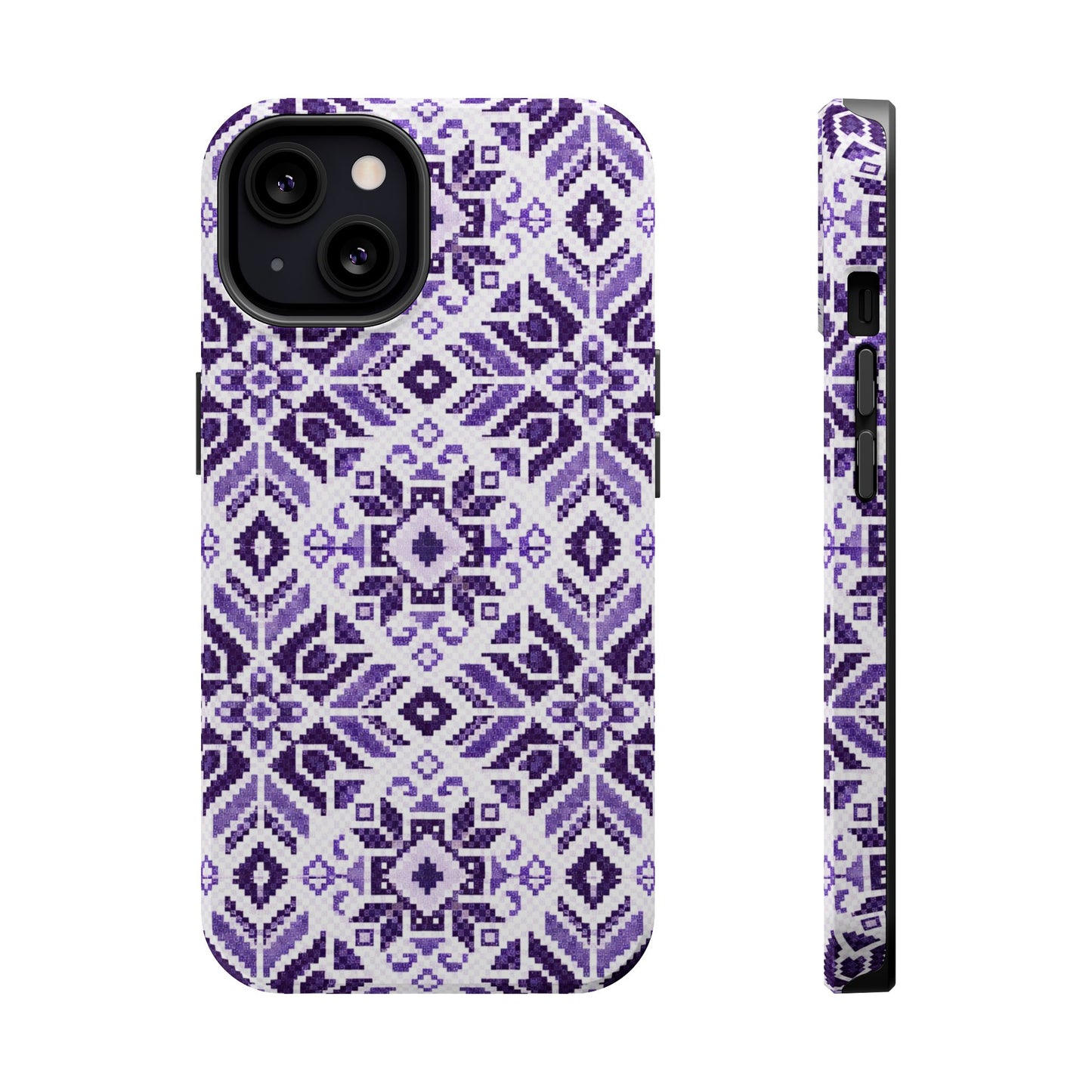 Purple Tatriz  Design - Iphone Magnetic Tough Case