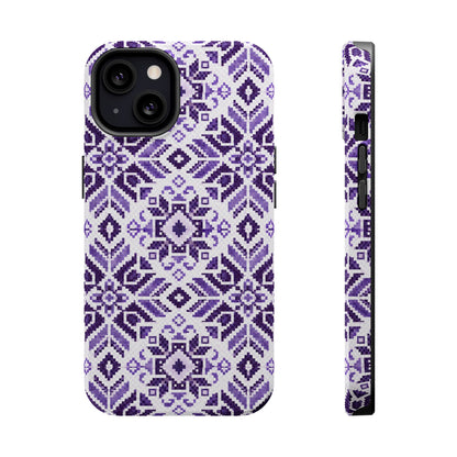 Purple Tatriz  Design - Iphone Magnetic Tough Case