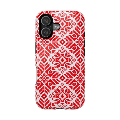 Red Tatriz  Design - Iphone Magnetic Tough Case
