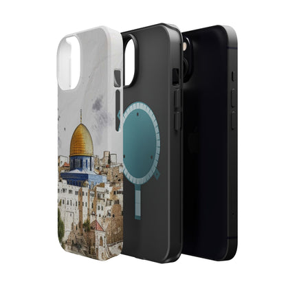 Jerusalem City  2 Design Iphone Magnetic Tough Case