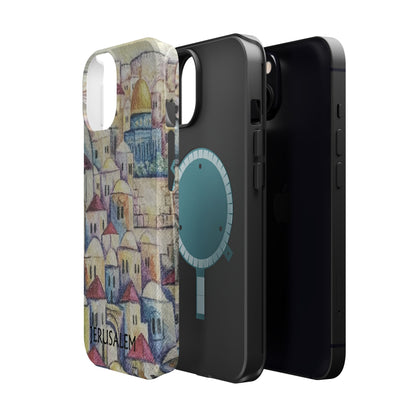 Jerusalem city  Iphone Magnetic Tough Cases