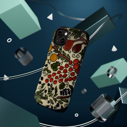 Jerusalem City Fruits Design Iphone Magnetic Tough Case
