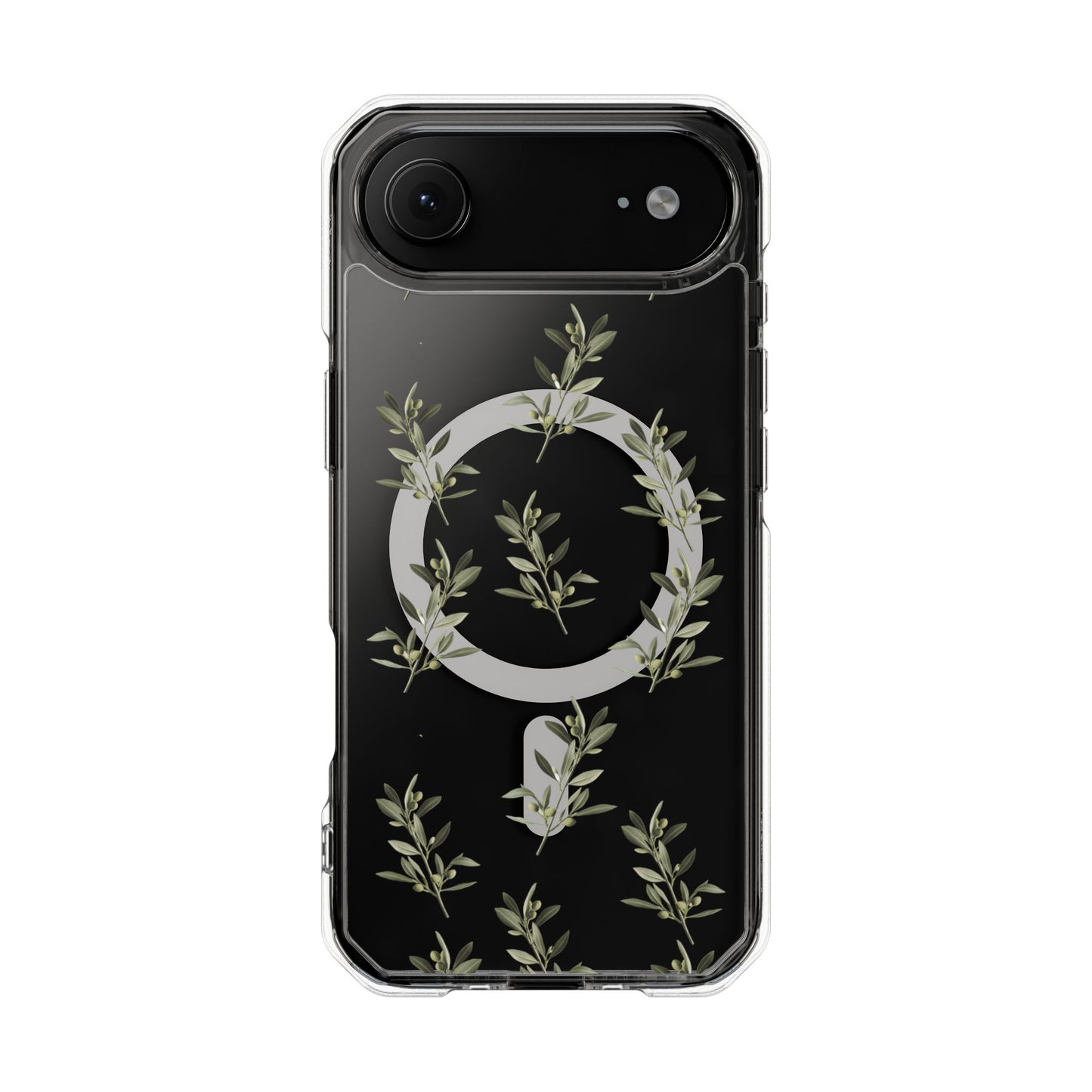 Olive Branch  MagSafe Clear Phone Case