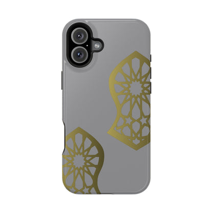 Grey and Gold Sandala Design Iphone Magnetic Tough Cases