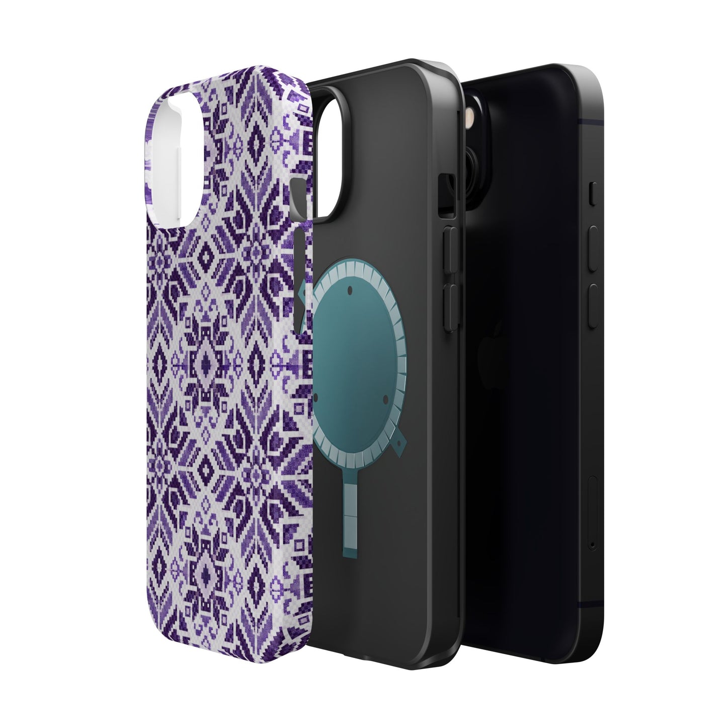 Purple Tatriz  Design - Iphone Magnetic Tough Case