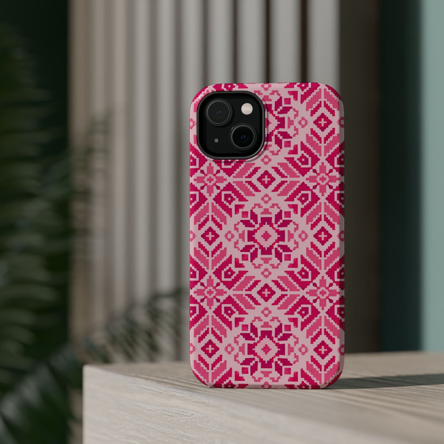 Pink Tatriz  Design - Iphone Magnetic Tough Case