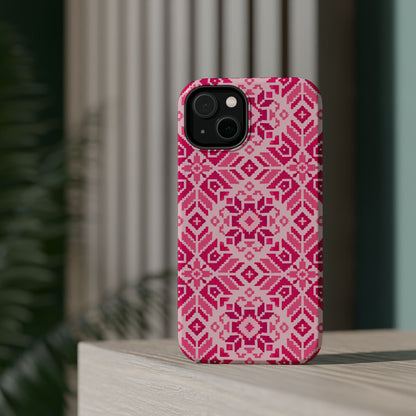 Pink Tatriz  Design - Iphone Magnetic Tough Case