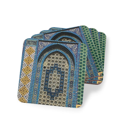 Masjid Al Aqsa Coasters - Elegant Design for Home Decor