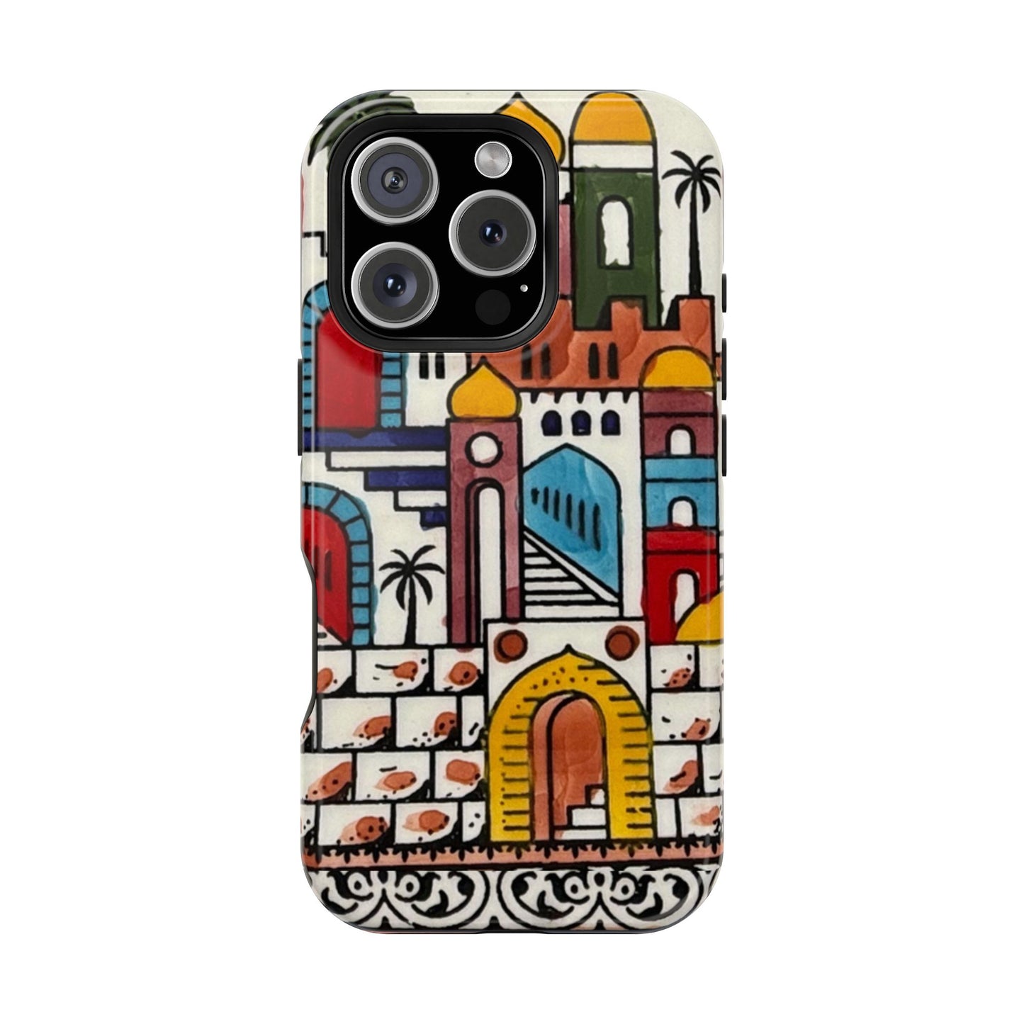 Jerusalem City Design Iphone Magnetic Tough Case
