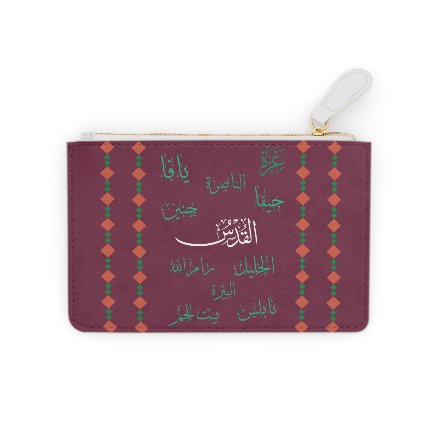Palestinian Cities Design -  Mini Clutch Bag