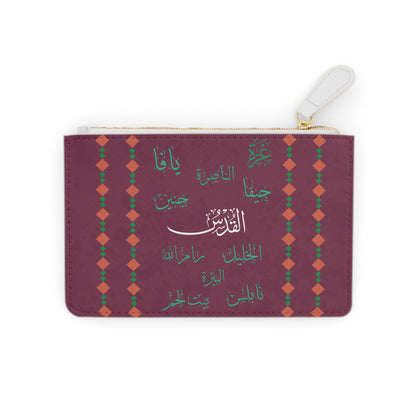 Palestinian Cities Design -  Mini Clutch Bag
