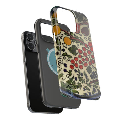 Jerusalem City Fruits Design Iphone Magnetic Tough Case