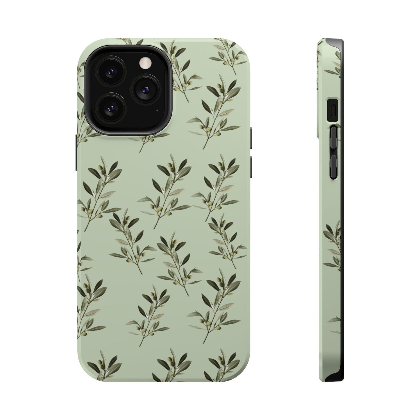 Olive 🫒 branches  - Iphone Magnetic Tough Case