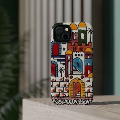 Jerusalem City Design Iphone Magnetic Tough Case