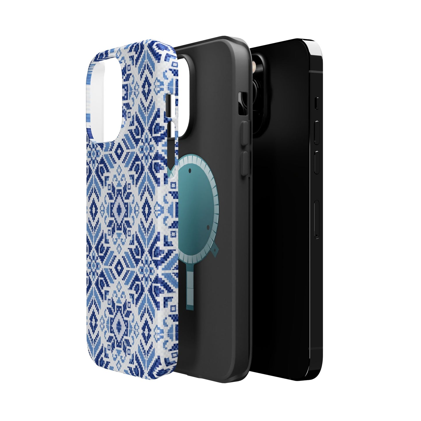 Blue Tatriz  Design - Iphone Magnetic Tough Case