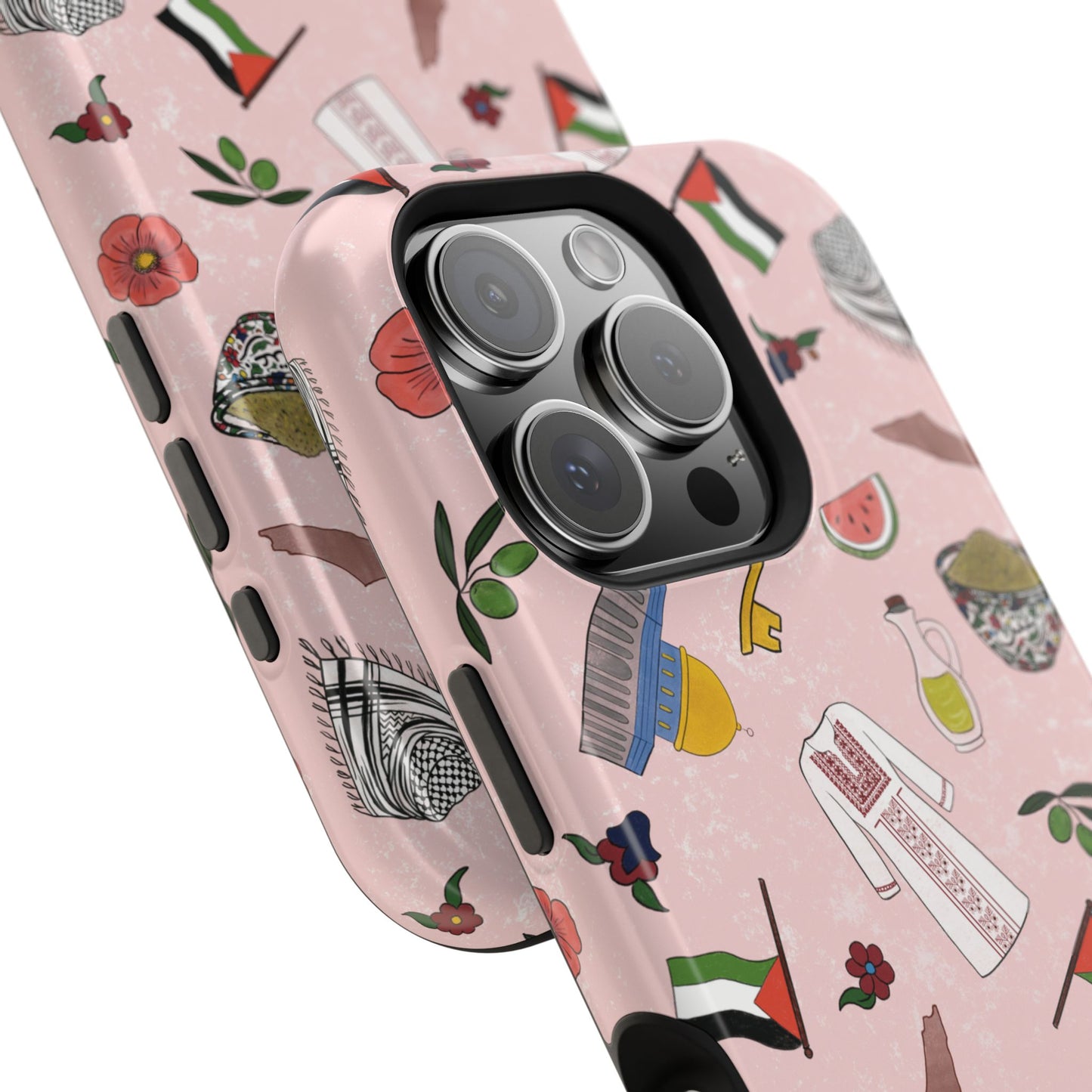 Palestinians Symbols Design - Iphone Magnetic Tough Case