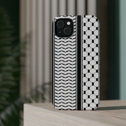 Kufieh Geometric Design Iphone Magnetic Tough Case