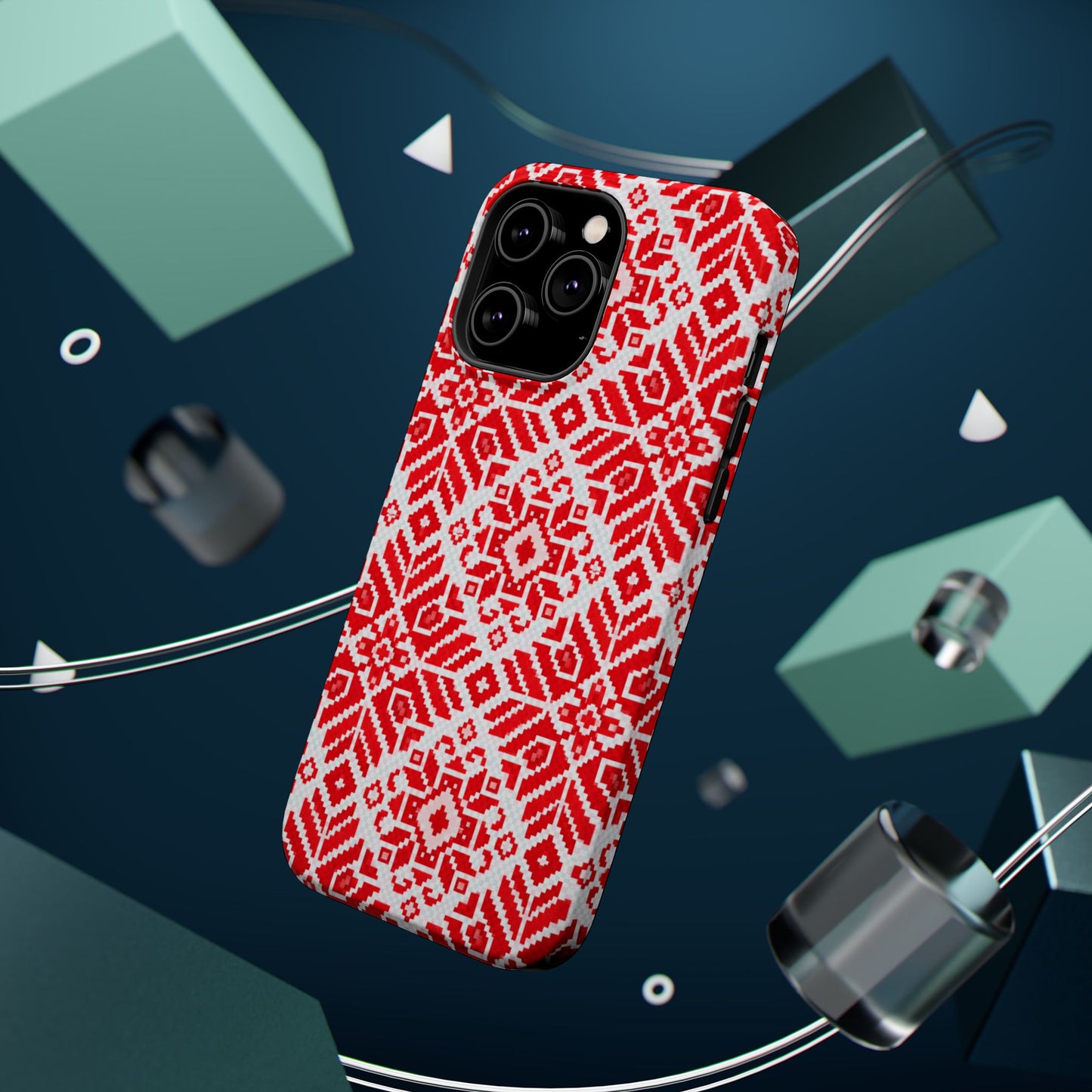 Red Tatriz  Design - Iphone Magnetic Tough Case