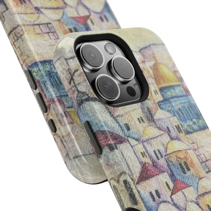 Jerusalem city  Iphone Magnetic Tough Cases