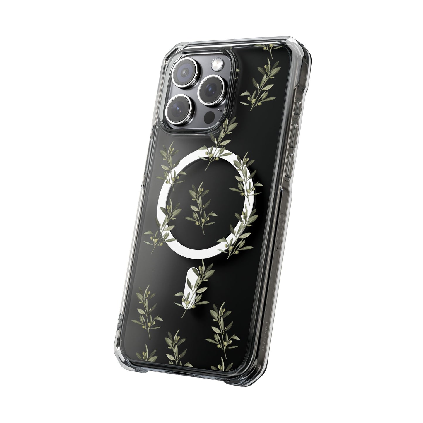 Olive Branch  MagSafe Clear Phone Case