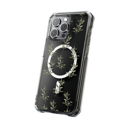 Olive Branch  MagSafe Clear Phone Case