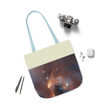 New-Born Star Canvas Tote Bag, 3-Color Straps