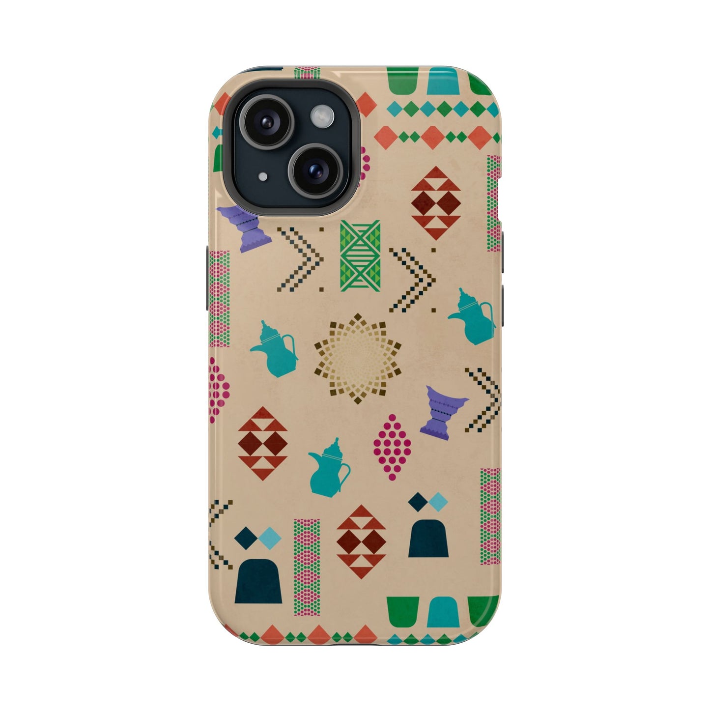 Arabian symbols  Design - Iphone Magnetic Tough Case