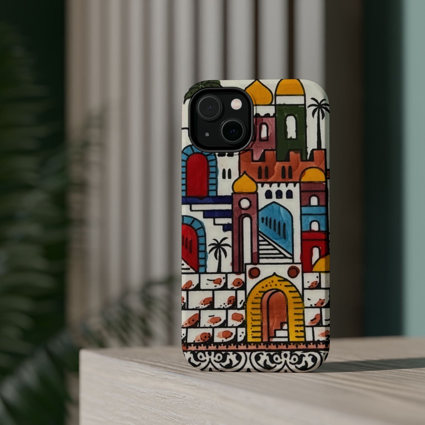 Jerusalem City Design Iphone Magnetic Tough Case
