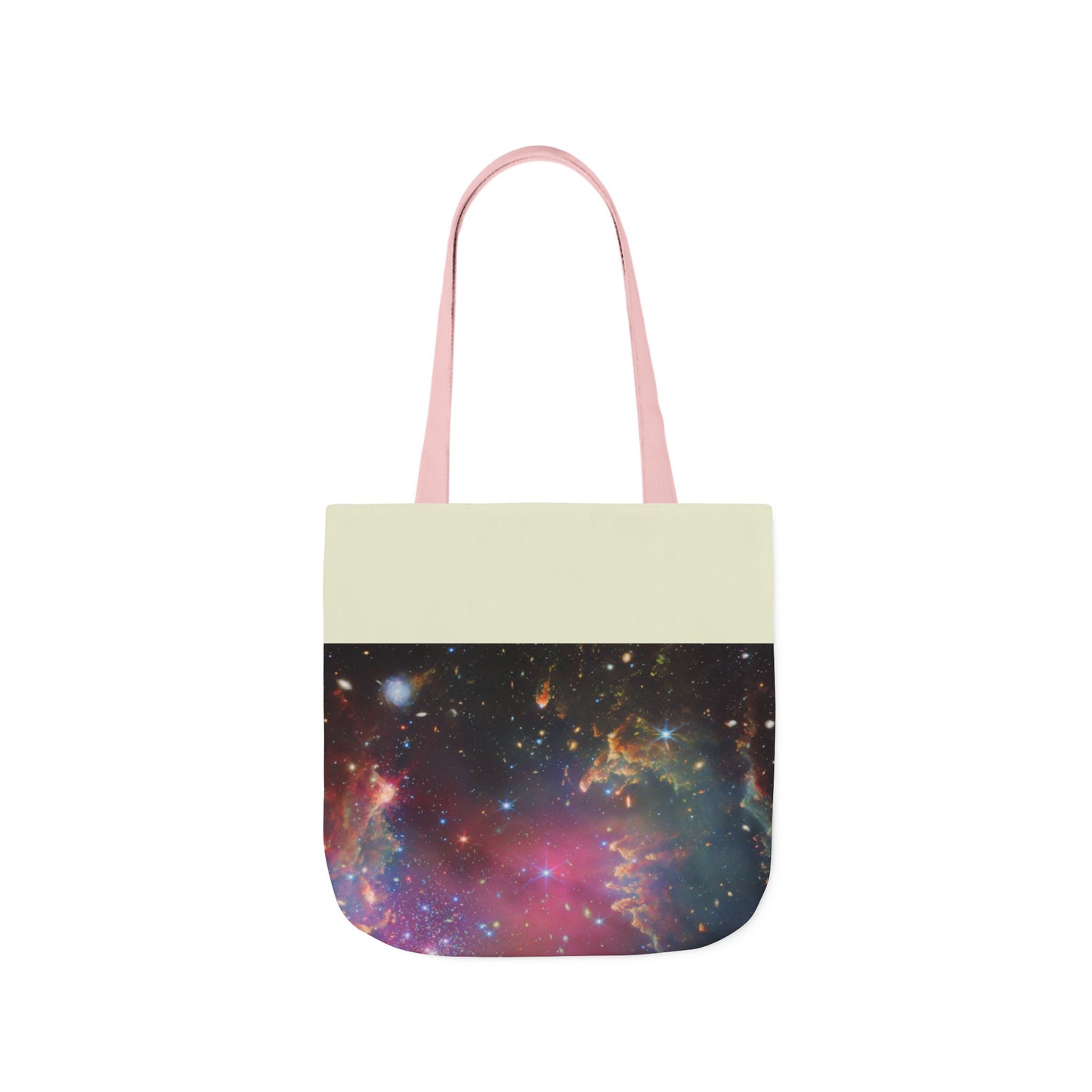 Star Cluster Canvas Tote Bag, 4-Color Straps