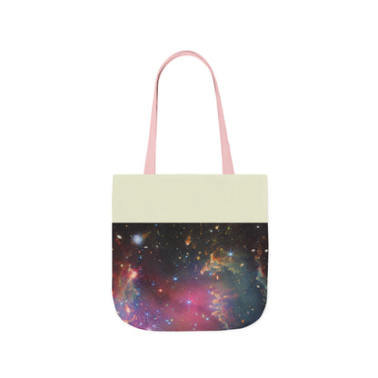 Star Cluster Canvas Tote Bag, 4-Color Straps