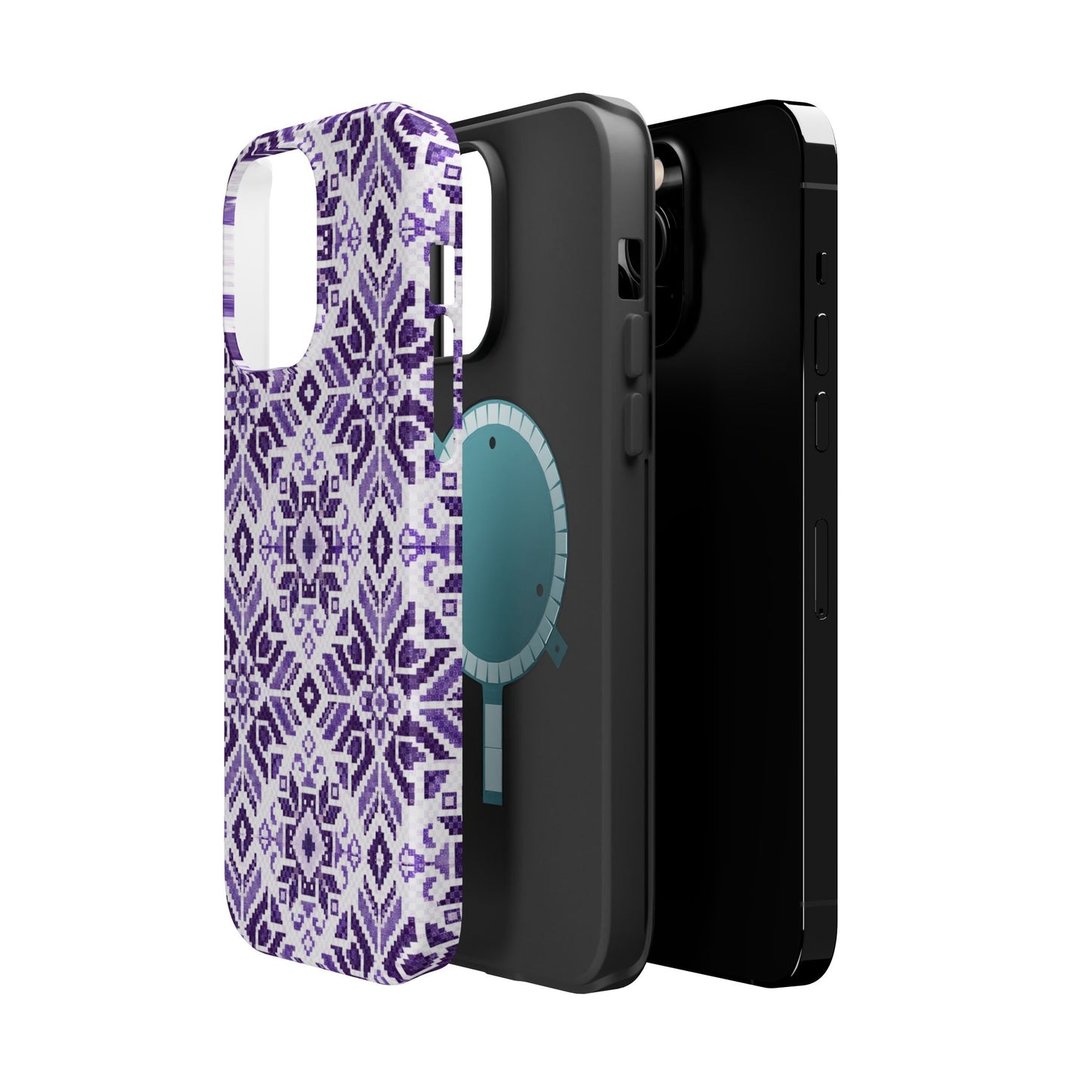 Purple Tatriz  Design - Iphone Magnetic Tough Case