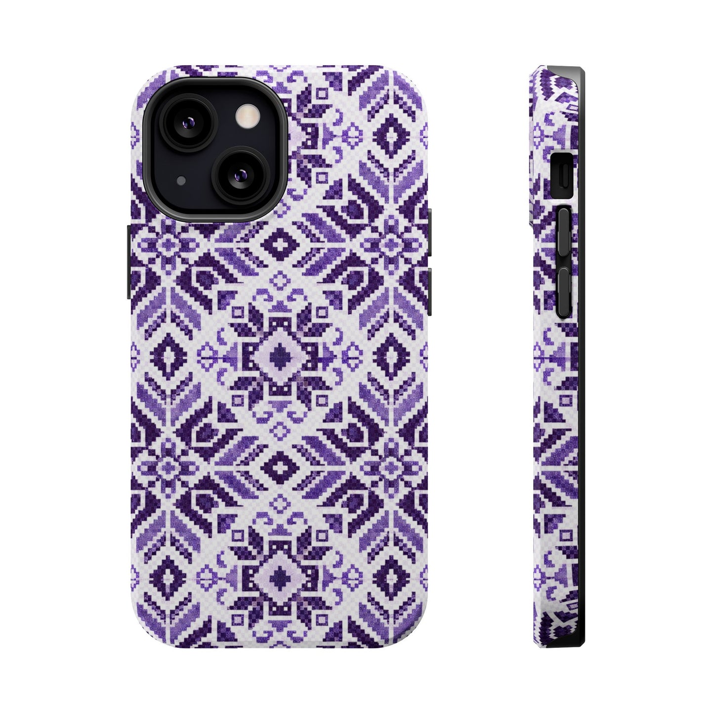 Purple Tatriz  Design - Iphone Magnetic Tough Case