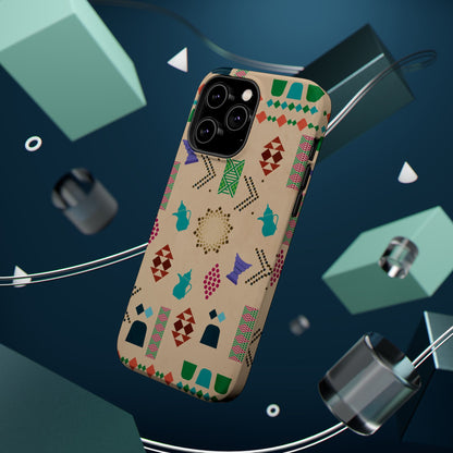Arabian symbols  Design - Iphone Magnetic Tough Case