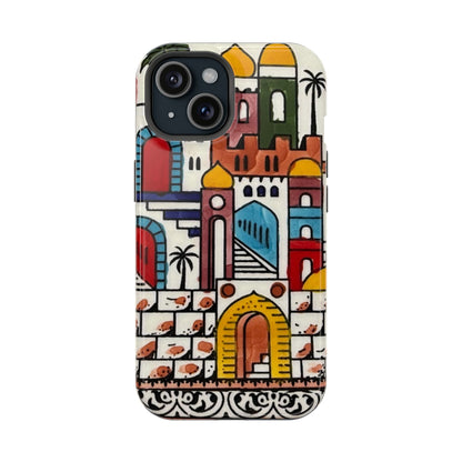 Jerusalem City Design Iphone Magnetic Tough Case