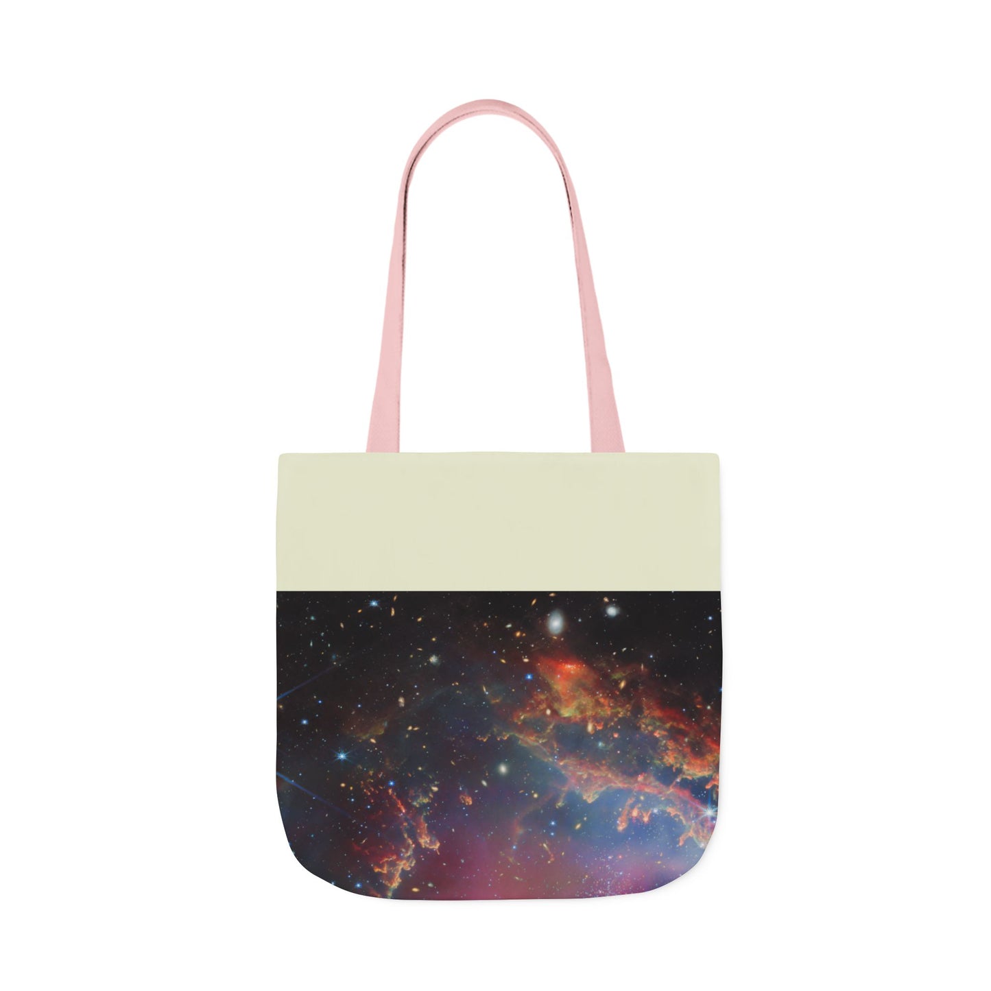 Star Cluster Canvas Tote Bag, 4-Color Straps