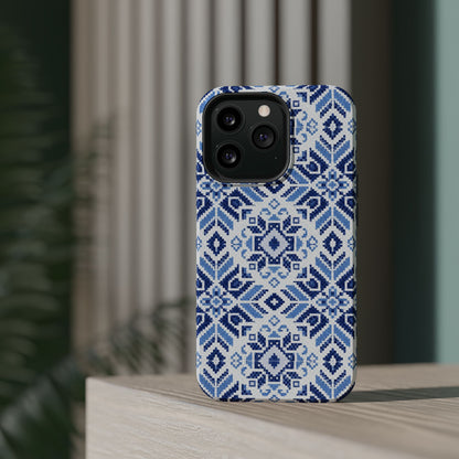 Blue Tatriz  Design - Iphone Magnetic Tough Case