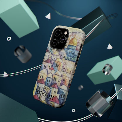 Jerusalem city  Iphone Magnetic Tough Cases