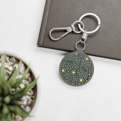 Elegant Masjid Al Haram  charm/ key ring - Perfect Gift
